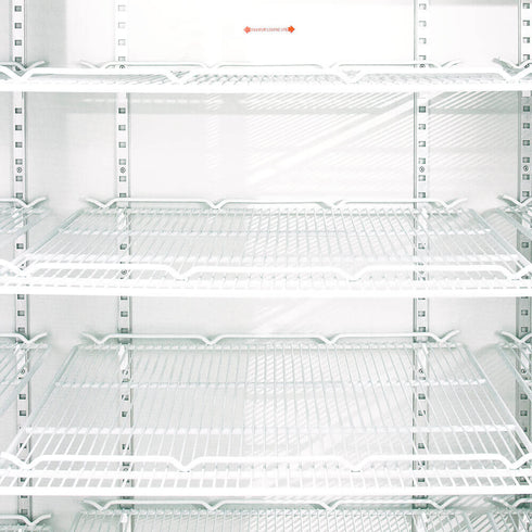 Bromic Flat Glass 2 Door 976L LED Upright Display Freezer  - UF1000LF
